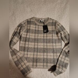 Paige Autry Crew Alpaca and Wool blend sweater Med Anthropologie